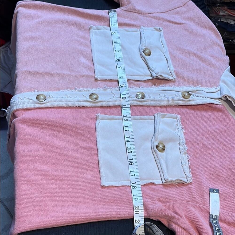 Two-Tone Utility Jacket/Shacket/Button Down Shirt - Picture 4 of 8